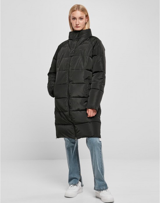 Дамско дълго яке в черен цвят Urban Classics Puffer Coat, Urban Classics, Якета - Complex.bg