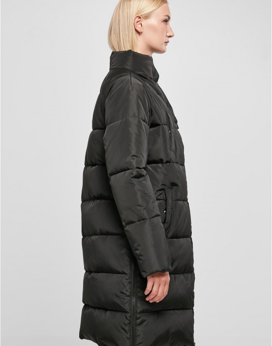 Дамско дълго яке в черен цвят Urban Classics Puffer Coat, Urban Classics, Якета - Complex.bg