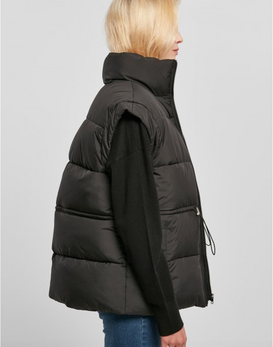 Дамска грейка в цвят маслина Urban Classics Ladies Puffer Vest, Urban Classics, Якета - Complex.bg