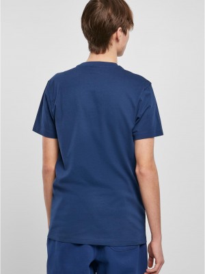Мъжка тениска в син цвят Urban Classics  Мъжка тениска в син цвят Urban Classics