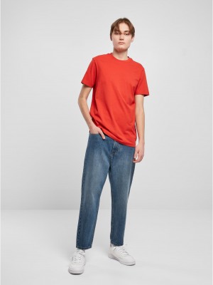 Мъжка тениска в тъмнооранжев цвят Urban Classics  Мъжка тениска в тъмнооранжев цвят Urban Classics