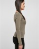 Дамска блуза с един ръкав в цвят маслина Urban Classics Asymmetric, Urban Classics, Блузи - Complex.bg