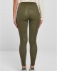 Дамски кожен панталон в цвят маслина Urban Classics Ladies Pants, Urban Classics, Панталони - Complex.bg