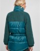 Дамско зимно яке в цвят тюркоаз Urban Classics Ladies Puffer Jacket, Urban Classics, Якета - Complex.bg