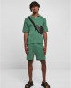 Мъжка тениска с яка в зелен цвят Urban Classics Ribbed Shirt, Urban Classics, Тениски - Complex.bg
