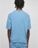 Мъжка тениска с яка в светлосин цвят Urban Classics Ribbed Shirt, Urban Classics, Тениски - Complex.bg