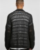 Мъжка жилетка в черен цвят Urban Classics Crocheted Cardigan, Urban Classics, Горнища - Complex.bg