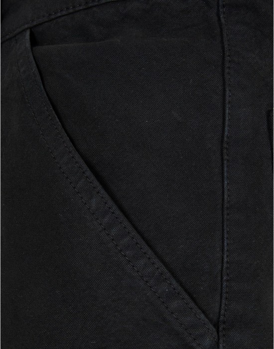 Мъжки панталони в черен цвят Urban Classics Canvas, Urban Classics, Панталони - Complex.bg