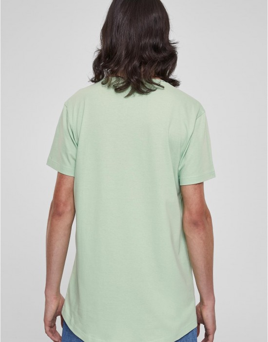 Мъжка дълга тениска в цвят мента Urban Classics Shaped Long Tee, Urban Classics, Тениски - Complex.bg