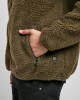 Мъжко пухкаво яке в масленозелен цвят Brandit Teddyfleece Worker, Brandit, Мъже - Complex.bg