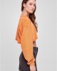 Дамска къса блуза в оранжев цвят Urban Classics Ladies Terry, Urban Classics, Блузи - Complex.bg