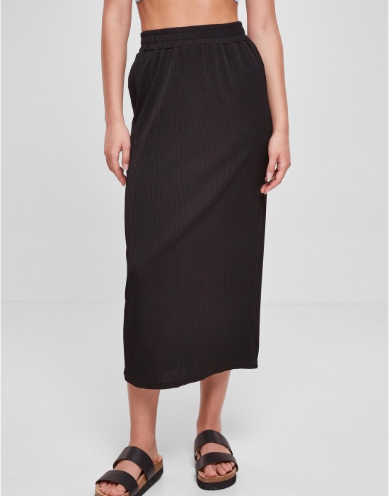 Дамска дълга пола в черен цвят Urban Classics Jersey Skirt, Urban Classics, Поли - Complex.bg