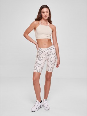Дамски къс клин в бял цвят Urban Classics Ladies High Waist Shorts Дамски къс клин в бял цвят Urban Classics Ladies High Waist Shorts