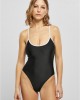 Дамски цял бански в черен цвят Urban Classics Ladies Retro Swimsuit, Urban Classics, Бански - Complex.bg