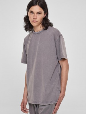 Мъжка тениска в тъмносив цвят Urban Classics Tee Мъжка тениска в тъмносив цвят Urban Classics Tee