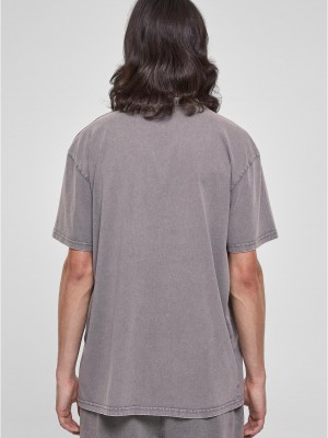 Мъжка тениска в тъмносив цвят Urban Classics Tee Мъжка тениска в тъмносив цвят Urban Classics Tee