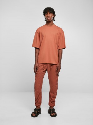 Мъжка тениска в цвят праскова Urban Classics Organic Tee Мъжка тениска в цвят праскова Urban Classics Organic Tee