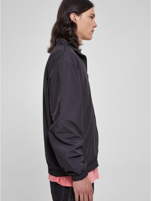 Мъжко пролетно яке в черен цвят Urban Classics Wide Track