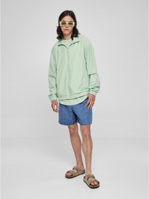 Мъжко пролетно яке в цвят мента Urban Classics Wide Track