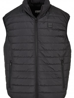 Мъжка грейка в черен цвят Urban Classics Bubble Vest Мъжка грейка в черен цвят Urban Classics Bubble Vest