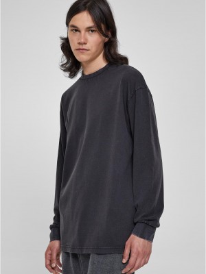 Мъжка блуза в черен цвят Urban Classics Longsleeve Мъжка блуза в черен цвят Urban Classics Longsleeve