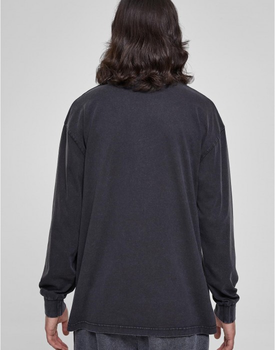 Мъжка блуза в черен цвят Urban Classics Longsleeve, Urban Classics, Блузи - Complex.bg