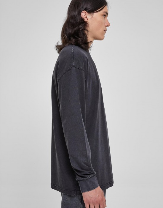 Мъжка блуза в черен цвят Urban Classics Longsleeve, Urban Classics, Блузи - Complex.bg