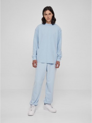 Мъжка блуза в светлосин цвят Urban Classics Longsleeve Мъжка блуза в светлосин цвят Urban Classics Longsleeve