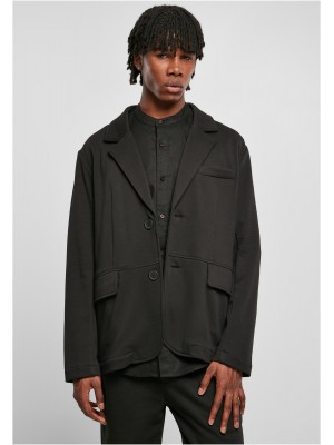 Мъжки блейзър в черен цвят Urban Classics Terry Мъжки блейзър в черен цвят Urban Classics Terry