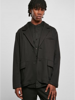 Мъжки блейзър в черен цвят Urban Classics Terry Мъжки блейзър в черен цвят Urban Classics Terry