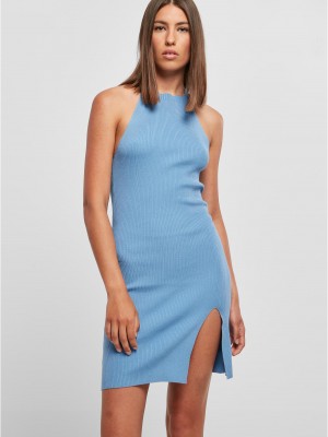 Дамска рокля в светлосин цвят Urban Classics Dress 