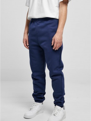 Мъжко долнище в тъмносин цвят Urban Classics Sweatpants Мъжко долнище в тъмносин цвят Urban Classics Sweatpants