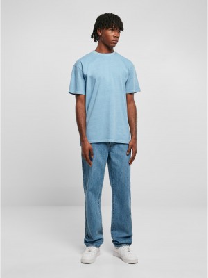 Мъжка тениска в светлосин цвят Urban Classics Garment Dye Мъжка тениска в светлосин цвят Urban Classics Garment Dye