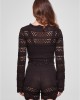 Дамска къса плетена блуза с дълги ръкави в черен цвят Urban Classics, Urban Classics, Блузи - Complex.bg