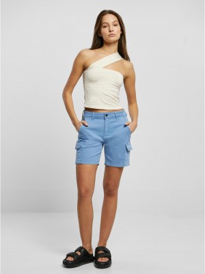 Дамски топ с една презрамка в бял цвят Urban Classics