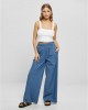 Дамски дълъг дънков панталон в син цвят Urban Classics Ladies Pants, Urban Classics, Панталони - Complex.bg
