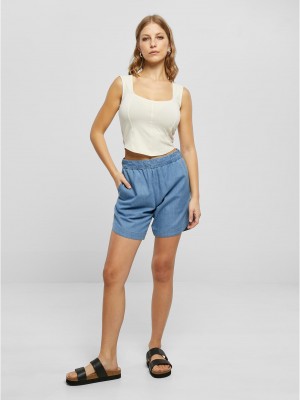 Дамски топ в цвят екрю Urban Classics