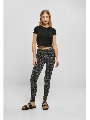 Дамски дълъг клин в цветен десен Urban Classics Ladies AOP Leggings blackpeace Дамски дълъг клин в цветен десен Urban Classics Ladies AOP Leggings blackpeace