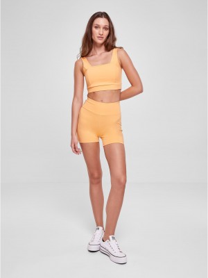 ДАМСКИ СПОРТЕН СУТИЕН В СВЕТЛООРАНЖЕВ ЦВЯТ LADIES SPORTS BRA