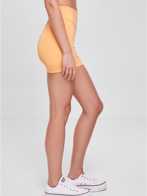 Дамски къс клин в светлооранжев цвят Urban Classics Ladies High Waist Pants Дамски къс клин в светлооранжев цвят Urban Classics Ladies High Waist Pants