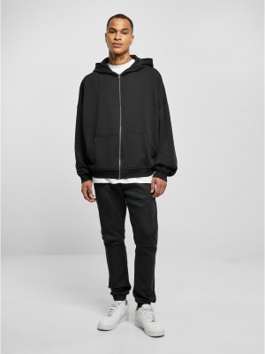 Мъжки суичър с качулка в черен цвят Urban Classics Zip Hoody
