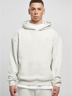 Мъжки суичър с качулка в светлосив цвят Urban Classics Hoody lightgrey
