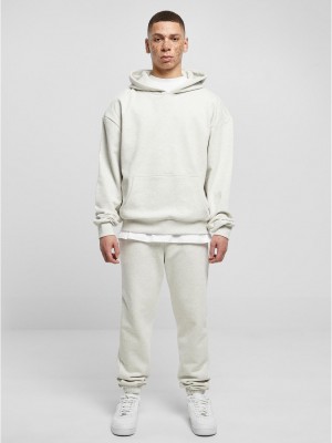 Мъжки суичър с качулка в светлосив цвят Urban Classics Hoody lightgrey