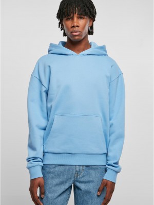 Мъжки суичър с качулка в светлосин цвят Urban Classics Hoody horizonblue