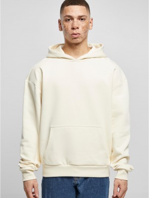 Мъжки суичър с качулка в цвят екрю Urban Classics Hoody whitesand