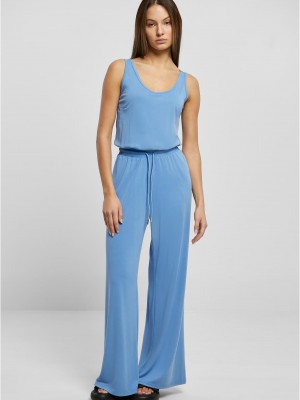 Дамски гащеризон в светлосин цвят Urban Classics Modal Jumpsuit