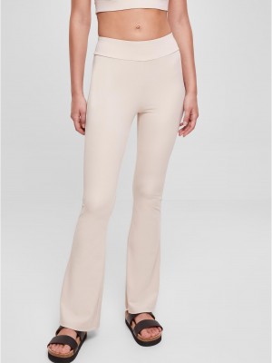 Дамски клин в цвят екрю Urban Classics Ladies High Waist  Дамски клин в цвят екрю Urban Classics Ladies High Waist