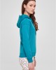 Дамски суичър в цвят тюркоаз Urban Classics Ladies Hoody, Urban Classics, Суичъри - Complex.bg