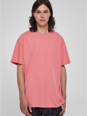 Мъжка тениска в розов цвят Urban ClassicsHeavy Tee Мъжка тениска в розов цвят Urban ClassicsHeavy Tee