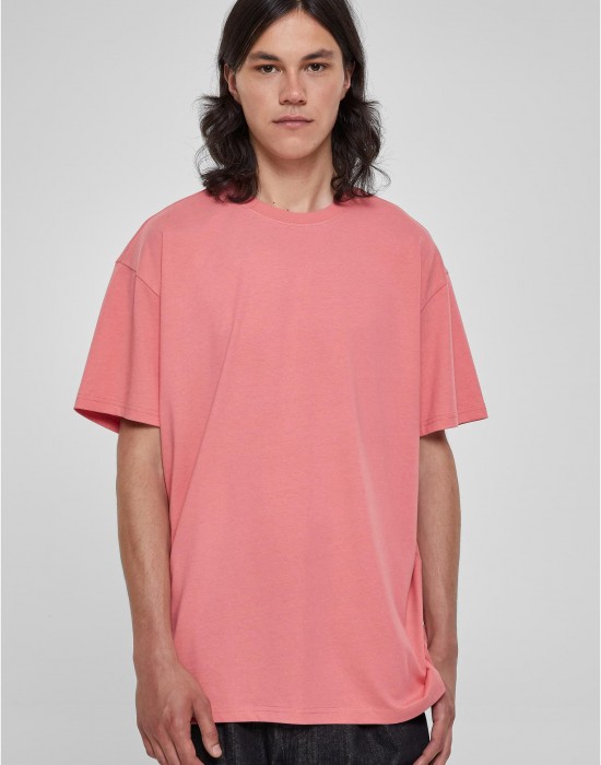 Мъжка тениска в розов цвят Urban ClassicsHeavy Tee, Urban Classics, Тениски - Complex.bg